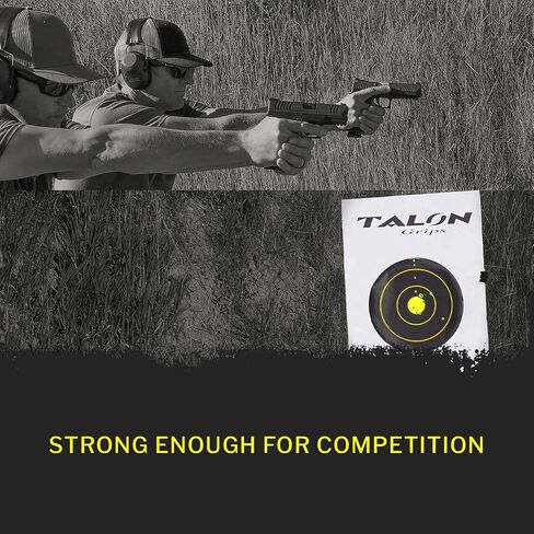 TALON Grips Adhesive Grip - Compatible with Sig Sauer P250, P320, M17 & M18 9mm/.357/.40/.45 Full Size (Large Module) - Made in The USA in Saudi Arabia