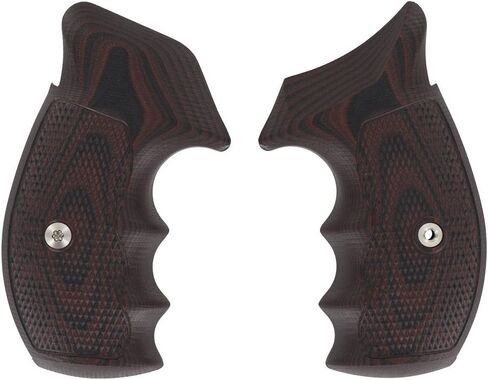 VZ Grips Smith & Wesson K/L-Frame Tactical Diamond Round Bottom Gun Grip, Superior Comfort, Superior Control, Made in The USA, 2 Panels in Saudi Arabia