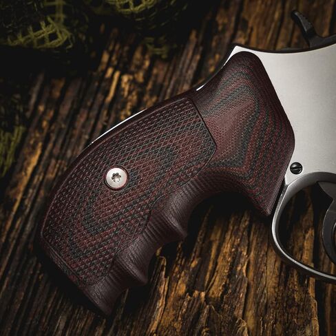 VZ Grips Smith & Wesson K/L-Frame Tactical Diamond Round Bottom Gun Grip, Superior Comfort, Superior Control, Made in The USA, 2 Panels in Saudi Arabia