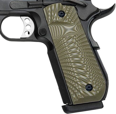 Guuun 1911 Grips G10, Full Size Government Grips, Bobtail Round Butt Cut, OPS Sunburst Texture in Saudi Arabia