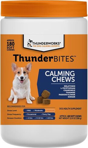 ThunderBites Calming Chews For Dogs, 60 Count in Saudi Arabia