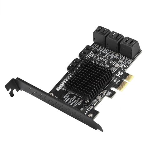 بطاقة توسيع CHICIRIS PCIE إلى 8 منافذ لنقل البيانات عالية السرعة، تناسب 7/810، ودعم محركات الأقراص SATA6G/3G، مع حاجز شبه عالي لمستخدمي سطح المكتب in Kuwait