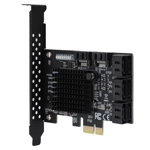 بطاقة توسيع CHICIRIS PCIE إلى 8 منافذ لنقل البيانات عالية السرعة، تناسب 7/810، ودعم محركات الأقراص SATA6G/3G، مع حاجز شبه عالي لمستخدمي سطح المكتب in Kuwait