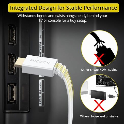 محول كابل PROZOR Wii إلى HDMI بطول 3.9 قدم، 1080 بكسل للأجهزة عالية الدقة بالكامل، محول Wii إلى HDMI، يدعم جميع أوضاع عرض Wii، متوافق مع Nintendo Wii، Wii U، HDTV، الشاشة in Kuwait