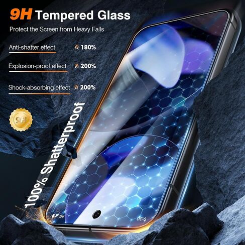 LK 2 Pack for Google Pixel 8 Screen Protector with 2 Pack Camera Lens Protector, HD Ultra-thin, 9H Hardness Tempered Glass Screen Protector for Pixel 8 [Fingerprint Compatible] Case Friendly in Saudi Arabia