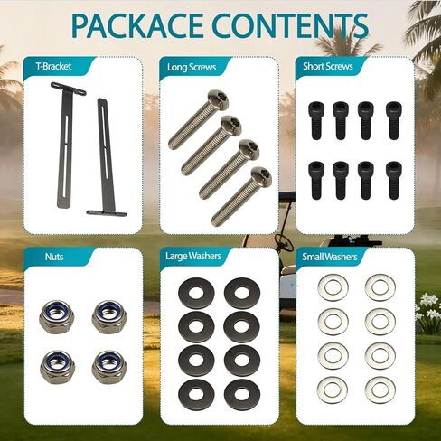 دعامة تثبيت على شكل حرف T، حامل مكبر صوت عربة الجولف، لسماعات SE18، SE26، SEB26، SEDS32، ملحقات عربة الجولف، طقم دعامة تثبيت مكبر الصوت على شكل حرف T، دعامة تثبيت على شكل حرف T in Kuwait