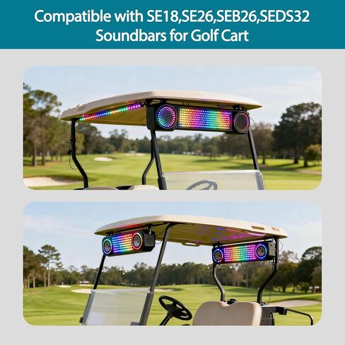 دعامة تثبيت على شكل حرف T، حامل مكبر صوت عربة الجولف، لسماعات SE18، SE26، SEB26، SEDS32، ملحقات عربة الجولف، طقم دعامة تثبيت مكبر الصوت على شكل حرف T، دعامة تثبيت على شكل حرف T in Kuwait