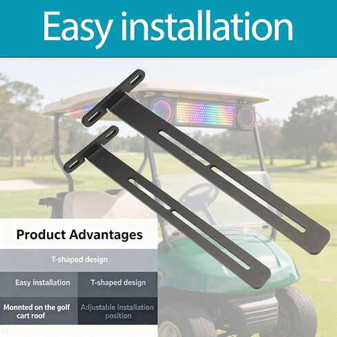 دعامة تثبيت على شكل حرف T، حامل مكبر صوت عربة الجولف، لسماعات SE18، SE26، SEB26، SEDS32، ملحقات عربة الجولف، طقم دعامة تثبيت مكبر الصوت على شكل حرف T، دعامة تثبيت على شكل حرف T in Kuwait