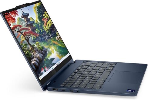 2025 Lenovo IdeaPad 5 2-in-1 16IAL10 كمبيوتر محمول شخصي - شاشة لمس 16 بوصة 1920x1200 - 12 نواة Intel Ultra 7 255U - 16 جيجابايت DDR5 SDRAM 1 تيرابايت SSD - Intel Graphics - Wi-Fi 6 - لوحة مفاتيح رقمية - W11H - أزرق كوزميك in Saudi Arabia