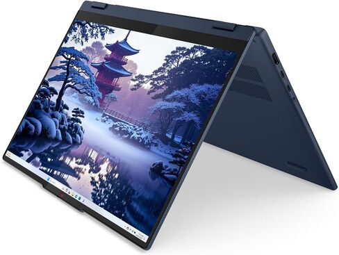 2025 Lenovo IdeaPad 5 2-in-1 16IAL10 كمبيوتر محمول شخصي - شاشة لمس 16 بوصة 1920x1200 - 12 نواة Intel Ultra 7 255U - 16 جيجابايت DDR5 SDRAM 1 تيرابايت SSD - Intel Graphics - Wi-Fi 6 - لوحة مفاتيح رقمية - W11H - أزرق كوزميك in Saudi Arabia