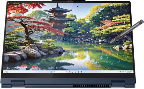 2025 Lenovo IdeaPad 5 2-in-1 16IAL10 كمبيوتر محمول شخصي - شاشة لمس 16 بوصة 1920x1200 - 12 نواة Intel Ultra 7 255U - 16 جيجابايت DDR5 SDRAM 1 تيرابايت SSD - Intel Graphics - Wi-Fi 6 - لوحة مفاتيح رقمية - W11H - أزرق كوزميك in Saudi Arabia