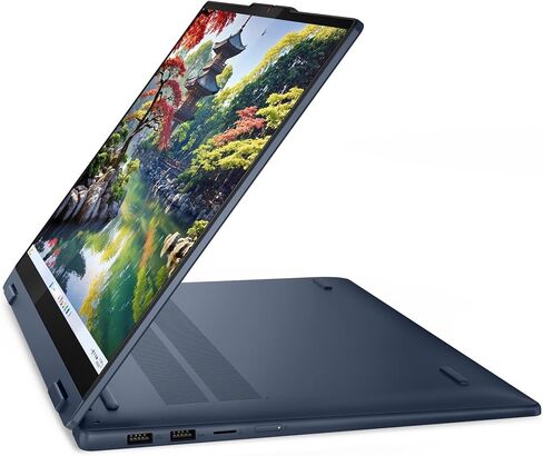 2025 Lenovo IdeaPad 5 2-in-1 16IAL10 كمبيوتر محمول شخصي - شاشة لمس 16 بوصة 1920x1200 - 12 نواة Intel Ultra 7 255U - 16 جيجابايت DDR5 SDRAM 1 تيرابايت SSD - Intel Graphics - Wi-Fi 6 - لوحة مفاتيح رقمية - W11H - أزرق كوزميك in Saudi Arabia