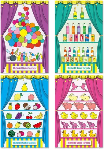 Highwild 8 Pack Creative Fun Shooting Targets - 23X35 Inch, 4 Unique Whimsical Designs in Saudi Arabia