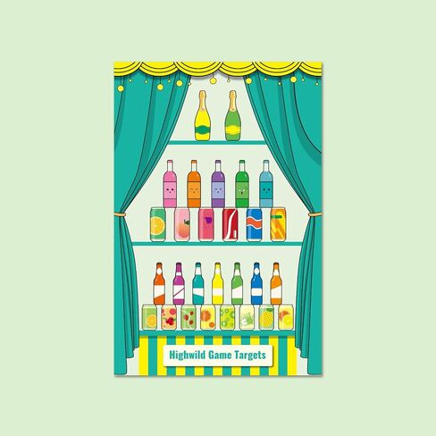 Highwild 8 Pack Creative Fun Shooting Targets - 23X35 Inch, 4 Unique Whimsical Designs in Saudi Arabia