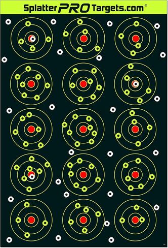 12 × 18 أهداف ترشيش. انفجرت الطلقات مع بقع ساطعة عند الاصطدام. شاهد لقطاتك على الفور. أهداف رد الفعل بالكامل. in Kuwait