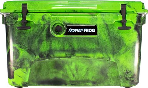 Frosted Frog 45 Camo Quart Ice Chest Heavy Duty High Performance Roto-Molded Commercial Grade Insulated Cooler in Saudi Arabia