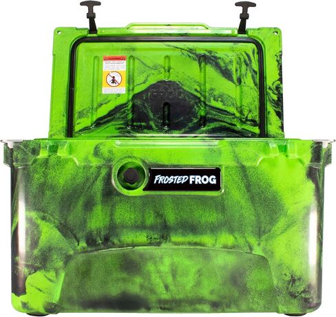 Frosted Frog 45 Camo Quart Ice Chest Heavy Duty High Performance Roto-Molded Commercial Grade Insulated Cooler in Saudi Arabia