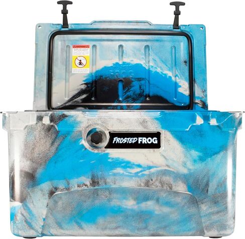 Frosted Frog 45 Camo Quart Ice Chest Heavy Duty High Performance Roto-Molded Commercial Grade Insulated Cooler in Saudi Arabia