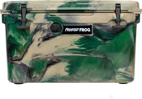 Frosted Frog 45 Camo Quart Ice Chest Heavy Duty High Performance Roto-Molded Commercial Grade Insulated Cooler in Saudi Arabia
