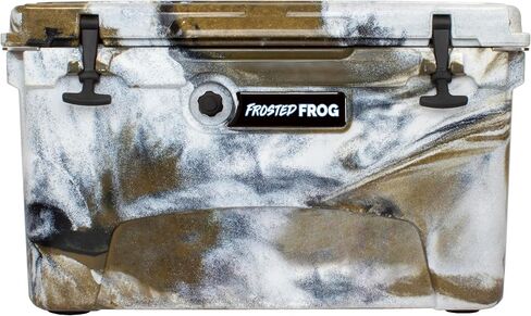 Frosted Frog 45 Camo Quart Ice Chest Heavy Duty High Performance Roto-Molded Commercial Grade Insulated Cooler in Saudi Arabia