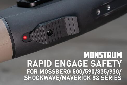 Monstrum Replacement Safety Switch for Mossberg 500/590/835/930/Shockwave/Maverick 88 Series in Saudi Arabia