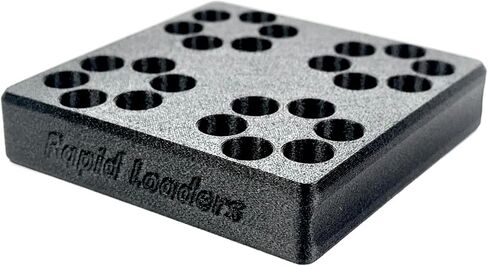 Rapid Revolver Loading Block 6-Shot Compatible with HKS Speedloaders– Fits HKS 586-A, DS-A, 10-A, MK3-A, PY-A – Block for Faster Reloads(Does Not Fit 27-A Loader NOT Included) in Saudi Arabia