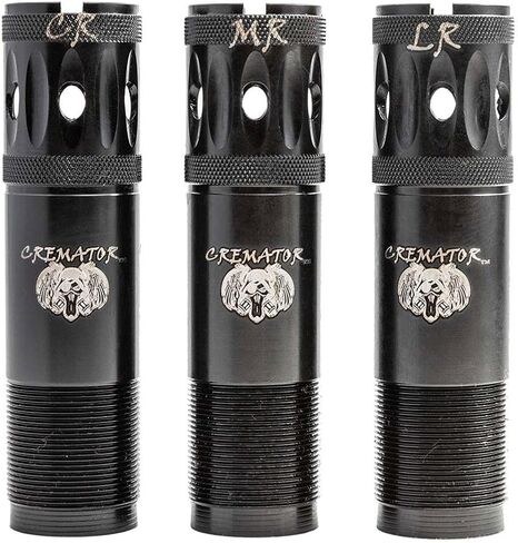 Carlsons Choke Tubes 12 Gauge for Beretta Optima HP | Blued Steel | Cremator Ported Waterfowl Choke Tube | Made in USA in Saudi Arabia