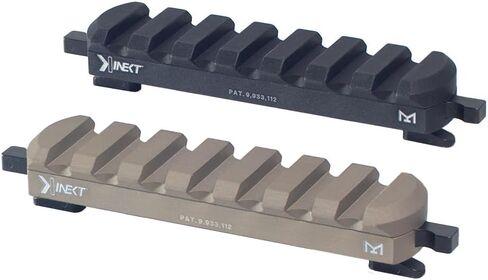 مجموعة التطوير الحركي KDG Kinect 7 فتحة تثبيت لـ Picatinny Rail FDE - تركيب بدون أدوات، منصة تركيب ملحقات ممتدة in Kuwait