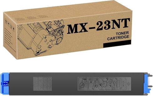 خرطوشة حبر PUCIO MX-23NTBA MX-23NTMA MX-23NTYA MX-23NTCA عالية السعة متوافقة مع طابعات Sharp MX-2310U MX-2616N MX-3111U MX-3116N سماوي in Kuwait