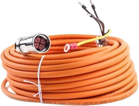 V90 Servo Motor Power Cable 6FX3002-5CL02-1AD0 6FX3002-5CL02-1AFO 6FX3002-5CL02-1AHO 6FX3002-5CL02-1BAO for V90(6FX3002-5CL02-1AF0) in Saudi Arabia