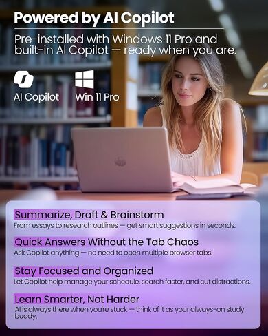 HP 14 Inch Student Laptop 2026 Ultra Light, Intel N150(Beats N4120), 16GB RAM, 384GB Storage(128GB UFS+256GB MSD),1 Year Microsoft 365, Wins 11 Pro, Copilot Key, Patented KB Kit, Willow Green in Saudi Arabia