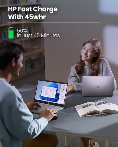 HP 14 Inch Student Laptop 2026 Ultra Light, Intel N150(Beats N4120), 16GB RAM, 384GB Storage(128GB UFS+256GB MSD),1 Year Microsoft 365, Wins 11 Pro, Copilot Key, Patented KB Kit, Willow Green in Saudi Arabia
