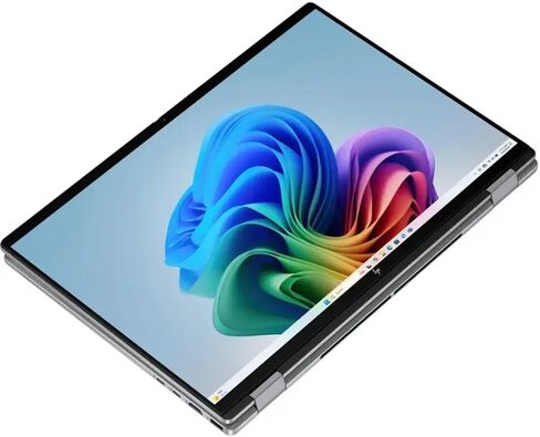 HP OmniBook X FILP Copilot+ PC 16 بوصة 2K Touch 2-in-1 Touchs لاب توب، AMD Ryzen AI 5 340، ذاكرة الوصول العشوائي DDR5 سعة 16 جيجابايت، 512 جيجابايت SSD، لوحة مفاتيح بإضاءة خلفية، Copilot+ PC، Windows 11 Home، فضي Meteor، 16-ar0013dx in Saudi Arabia