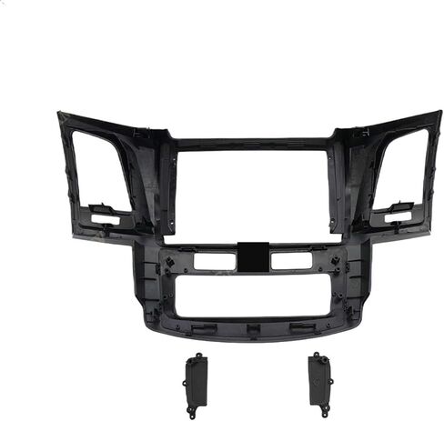Radio Frame 9 Inch Car Frame Fascia Adapter Fit for Toyota Fortuner Hilux 2005/2007-2014 Android Radio Fitting Panel Kit Convenient and Practical(Only) in Saudi Arabia