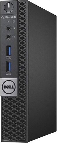 Dell Optiplex 7040 Micro Form Factor Desktop, Intel Core i5 6500T 2.5Ghz, 16GB DDR4, 256GB NVMe SSD, Wi-Fi, HDMI, Windows 11 Pro (Renewed) in Saudi Arabia
