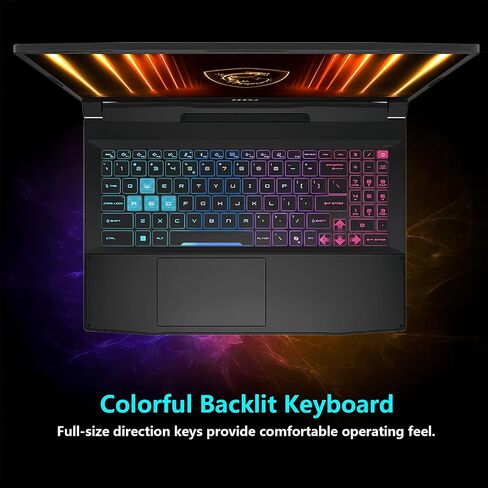 كمبيوتر محمول للألعاب msi Katana 15 مقاس 15.6 بوصة 165 هرتز QHD: Intel Core i7-14650HX، NVIDIA Geforce RTX 5070-Window 11-W/لوحة ماوس (ذاكرة الوصول العشوائي 64 جيجابايت | 4 تيرابايت PCIE SSD) in Kuwait