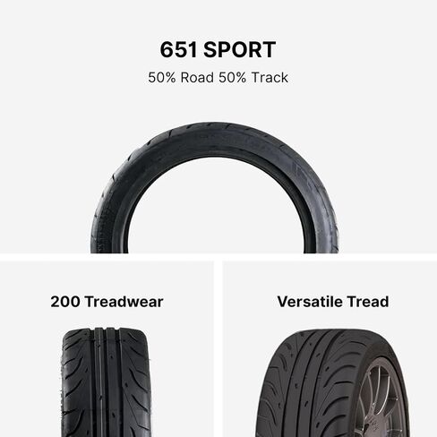 Accelera 651 Sport 245/40 R17 UHP Summer Tire - Race, Passenger - 95W in Saudi Arabia