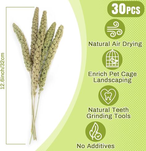Sukh Herb Bedding Habitat Decor - Natural Flower Habitat Decor Natural Hamster Bedding Mate Natural Hamster Sprays Hamster Cage Decor for Guinea Pig,Dwarf Hamster,Golden Bears Or Other Small Pets in Kuwait