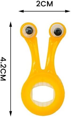 حامل كمبيوتر محمول على شكل حلزون، حامل شاشة صغير الحجم ومحمول، أداة مكتب بلاستيكية متعددة الأغراض لأجهزة الكمبيوتر المحمول والكمبيوتر اللوحي والهاتف والكتب - عبوتان (أصفر + أخضر) in Kuwait