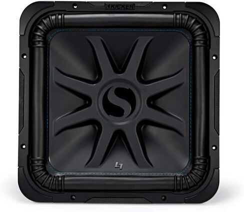 KICKER Solo-Baric L7S 2000W 15" 4 Ohm DVC Sealed or Ported Square Subwoofer (Renewed) in Saudi Arabia