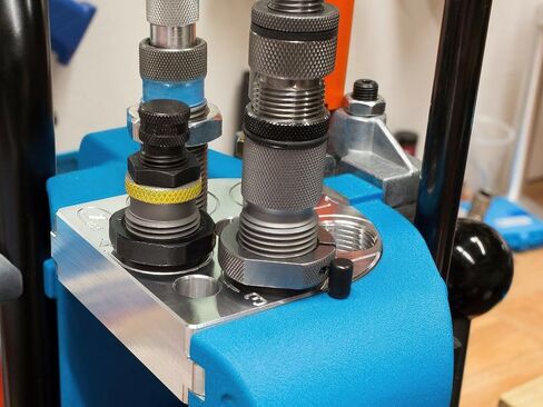 ToolHead for Dillon XL 650 and XL 750 Press CNC Machined Billet Aluminum Tool Head Made in The USA in Saudi Arabia