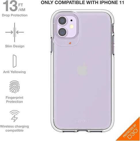 ZAGG Crystal Palace Case with Kickstand for iPhone 17 Pro Max - Clear, Drop Protection (13ft/4m), MagSafe Charging Compatible, ClearGuard Anti-Yellowing Technology, Scratch Resistant Phone Case in Saudi Arabia