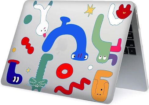 Case Compatible with MacBook Air 13 Inch 2022 2021 2020 2019 2018 Release Model A2337 M1 M2 A2681, Art Protector Covers for Air13 Retina Display with Touch ID-Map of World Route in Saudi Arabia