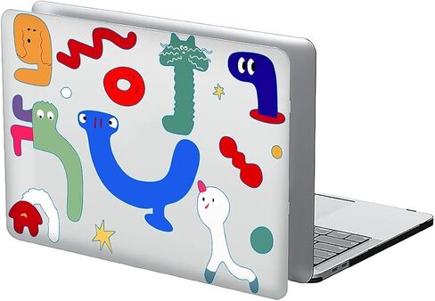 Case Compatible with MacBook Air 13 Inch 2022 2021 2020 2019 2018 Release Model A2337 M1 M2 A2681, Art Protector Covers for Air13 Retina Display with Touch ID-Map of World Route in Saudi Arabia