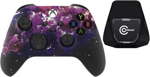 حزمة وحدة التحكم ووحدة التحكم المخصصة - تتضمن وحدة تحكم لاسلكية مخصصة لأجهزة Xbox Series X/S وXbox One والكمبيوتر الشخصي وحامل وحدة التحكم in Saudi Arabia