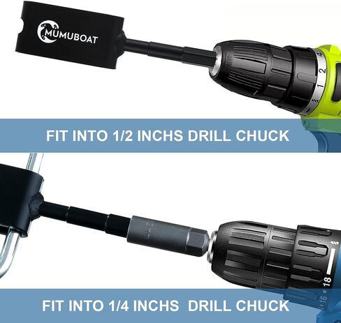 Ice Anchor Drill Adapter Kit with Storage Bag, 4pcs Ice Anchor Tool, Ice Shanty Anchors for Setting Up Ice Fishing Shelter Tent in Saudi Arabia