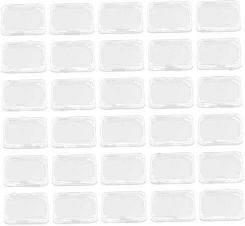 Transparent Card Storage Boxes Memory Holders Lightweight Organizer Cases Latch for Safe Micro Card Protection and Easy Identification in Saudi Arabia
