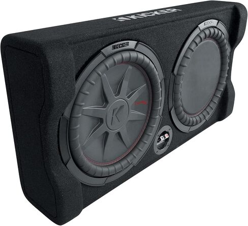 KICKER 48TRTP122 TRTP 12" 1000w Down Firing Subwoofer Enclosure+Amplifier+Wires in Saudi Arabia