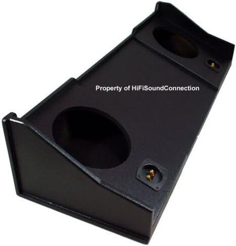 Harmony Audio (2) HA-R104 Subwoofer Dual 10" Sub Box Bundle HA-A400.1 Amp Compatible with 1994-2001 Dodge Ram Extended Cab Truck in Saudi Arabia