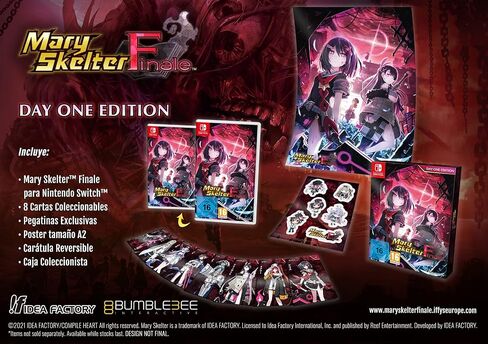 Mary Skelter Finale (Day One Edition) (Nintendo Switch) in Saudi Arabia